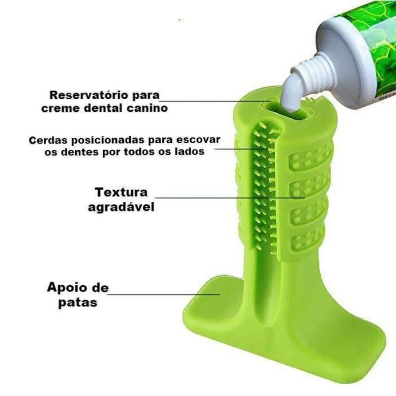 Escova de Dentes Para Cães Iterativa