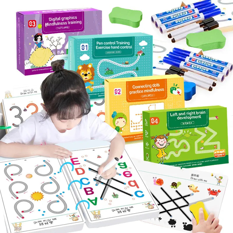 Caderno Infantil Magic Book