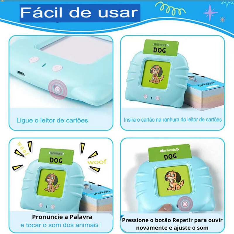 Educacional Cards Kids para Aprender Inglês