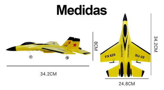 Avião de Controle Remoto FX 620